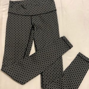 Lululemon | Wunder Under Pant Geometric Size 2